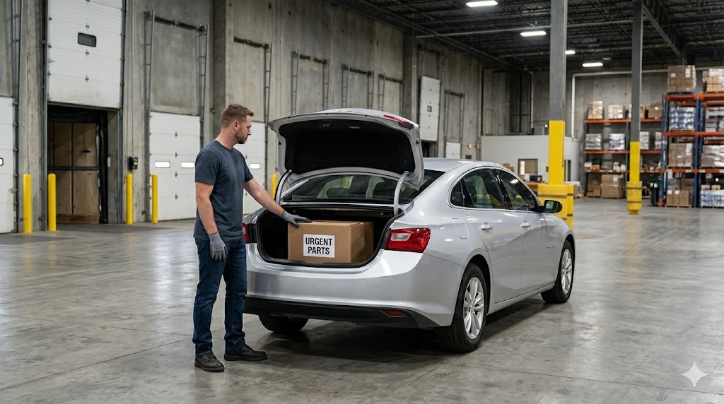 Manufacturing parts delivery